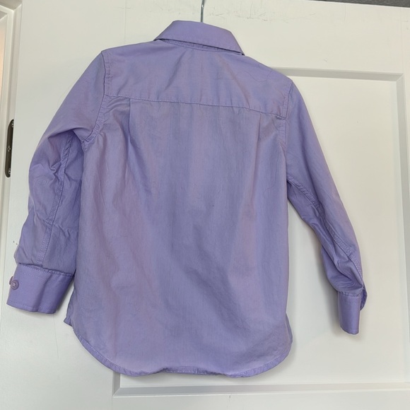 SPRING NOTION 4T LAVENDER BUTTON DOWN - Picture 2 of 3